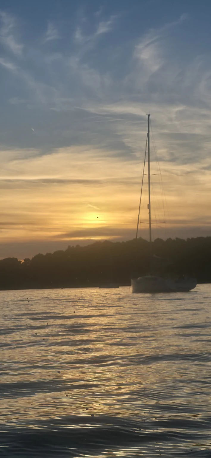Sunset in Milna, Brač